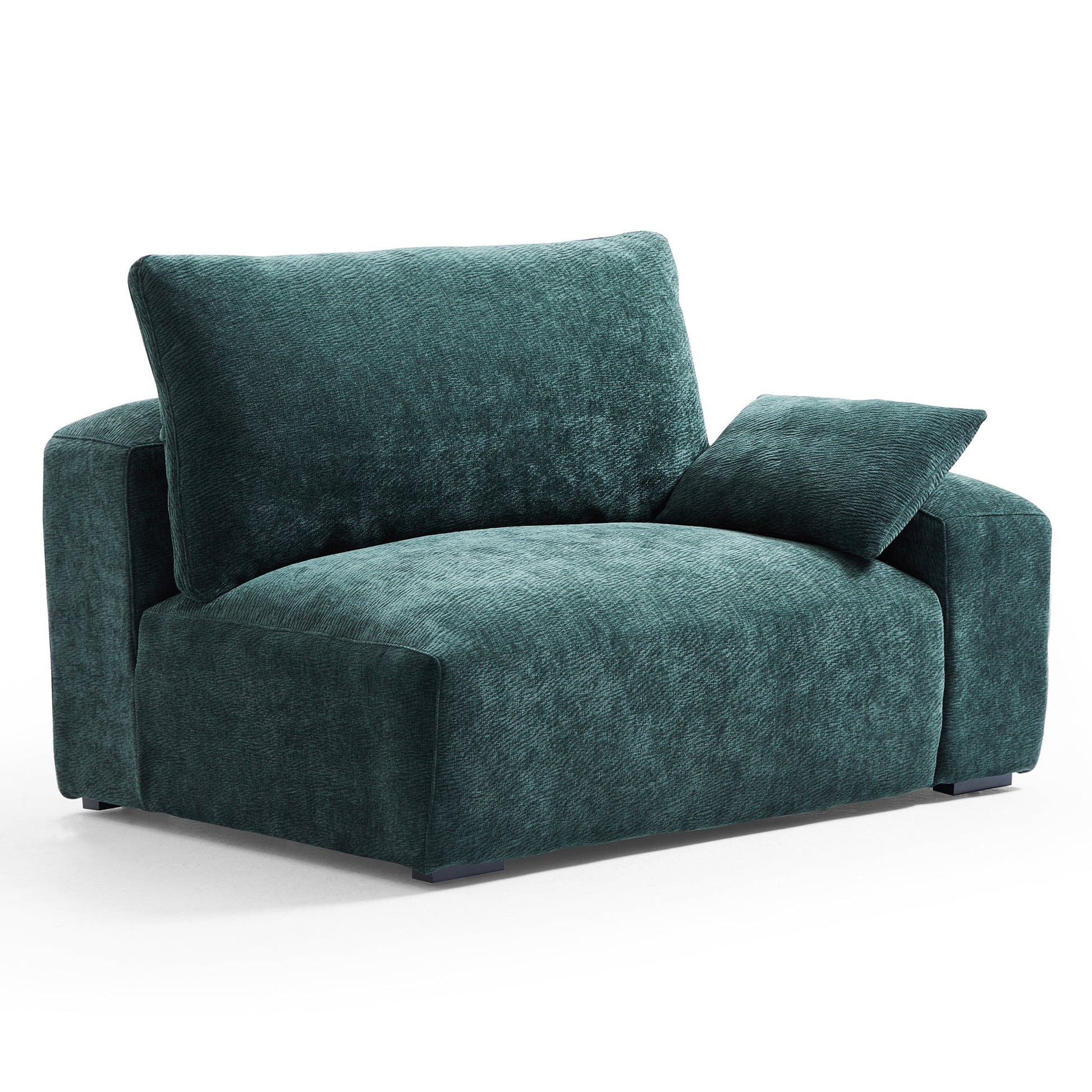 The Empress Green Sofa-Green