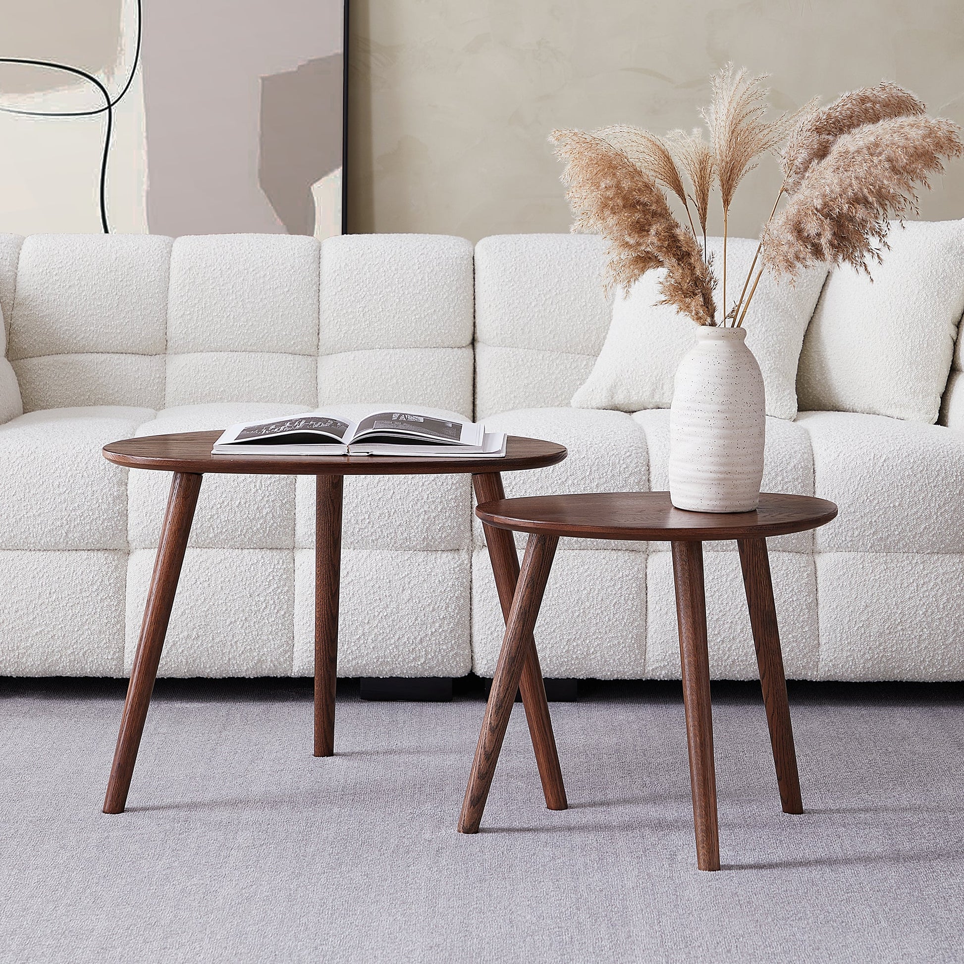 Woody Coffee Table Set-Walnut