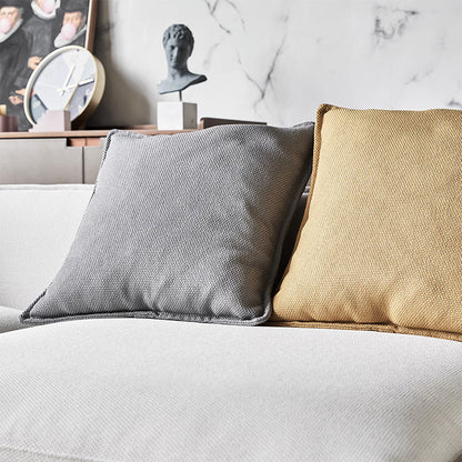 Serene Beige Fabric Sectional-Beige