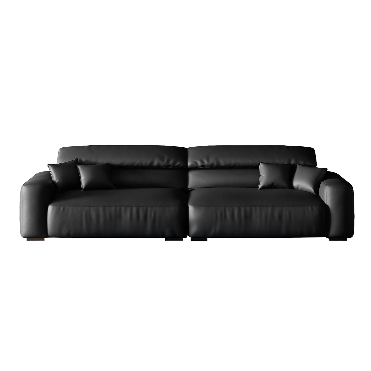 Chestnut Brown Leather Sofa