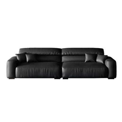 Chestnut Brown Leather Sofa