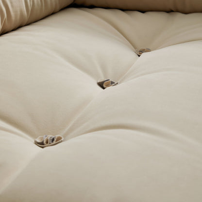 Butter Tufted Sofa-Khaki