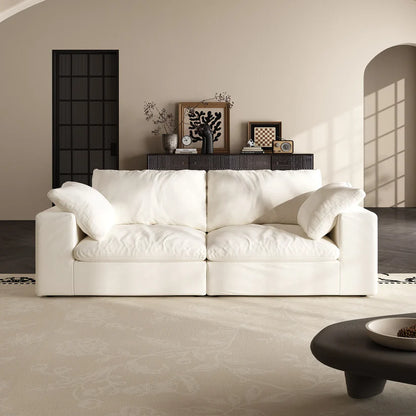 Lunna Modular Sofawhite / 80 inch