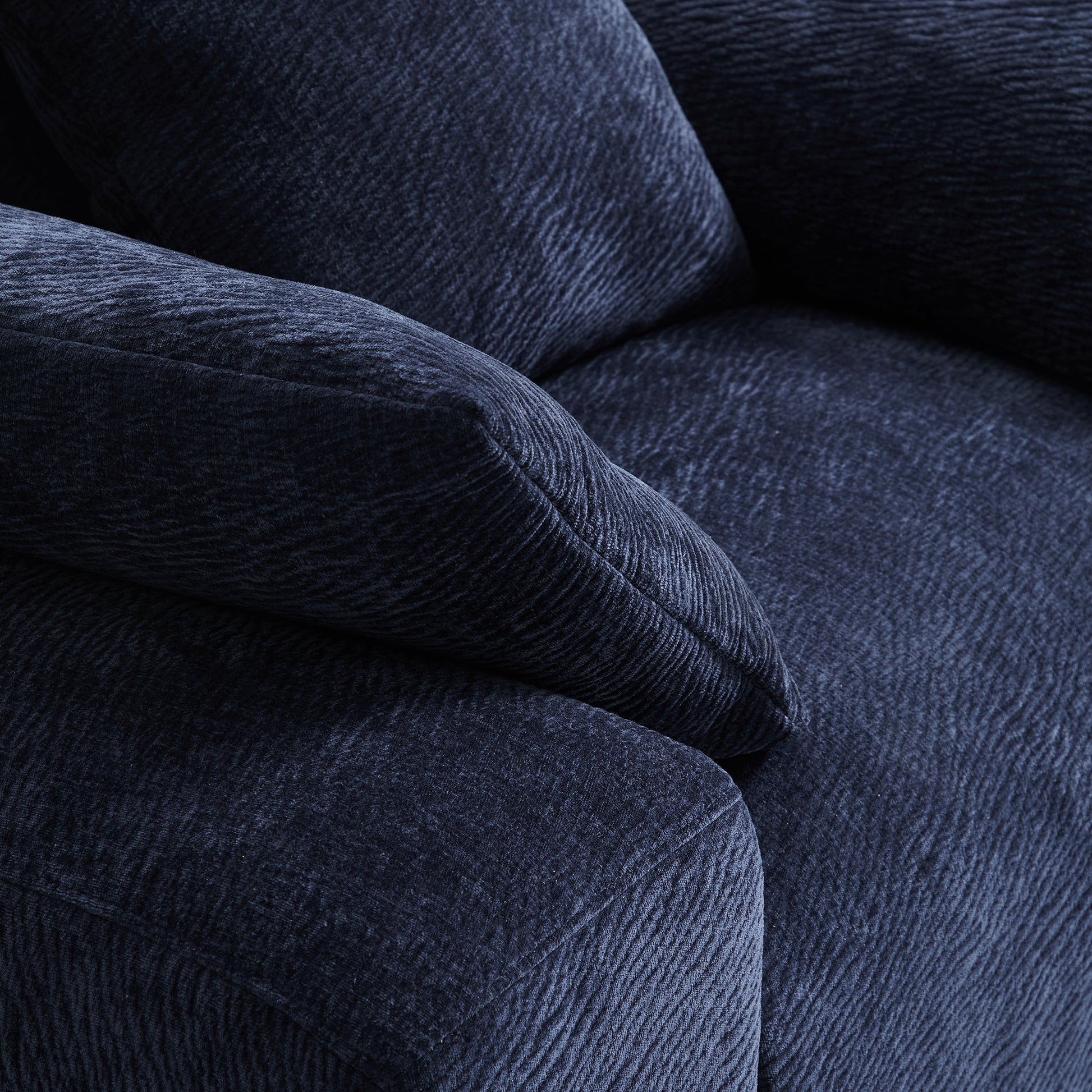 The Empress Navy Blue Armchair-Navy Blue