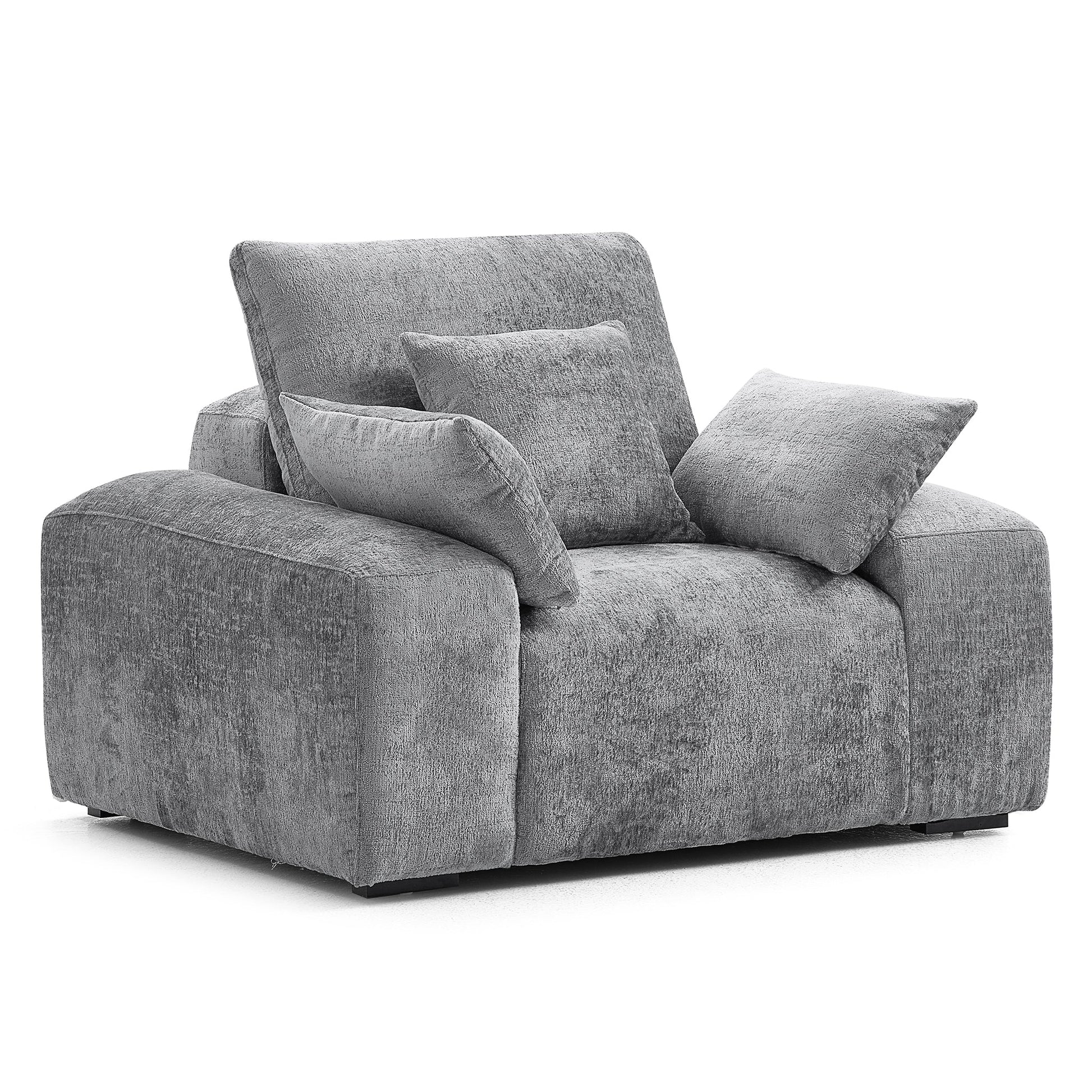 The Empress Gray Sofa Set-Gray