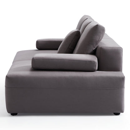 Composition Wabi Sabi Beige Sofa-Gray