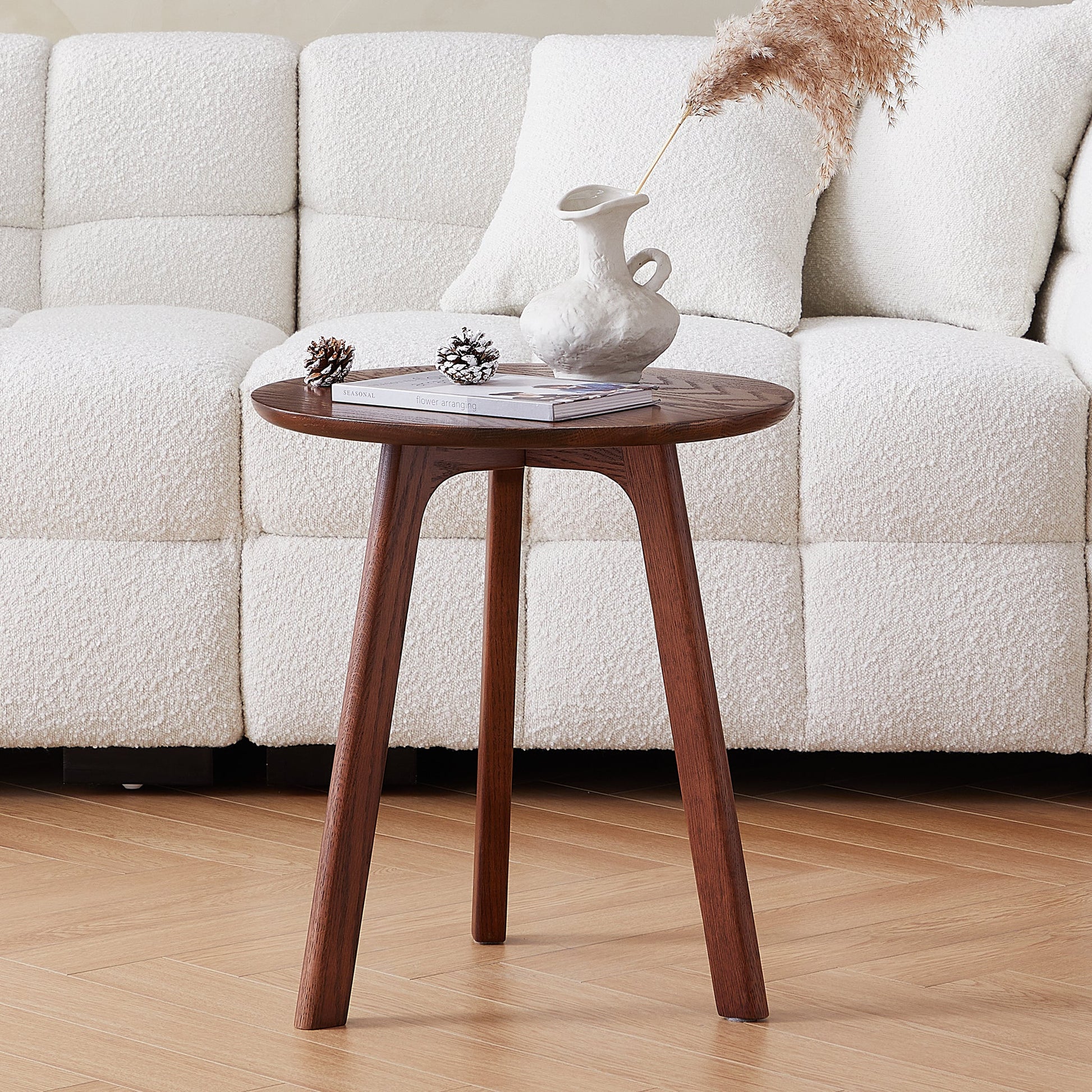 Woody Side Table-Walnut