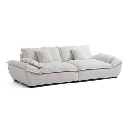 Casper Sailboat Fabric Sofa-Beige