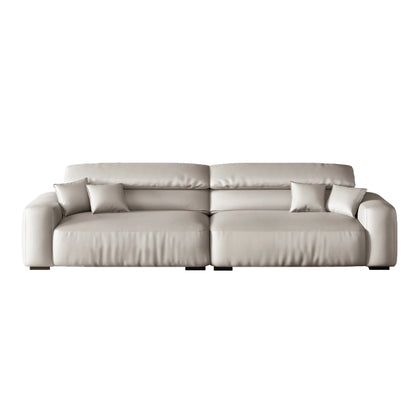 Chestnut Brown Leather Sofa