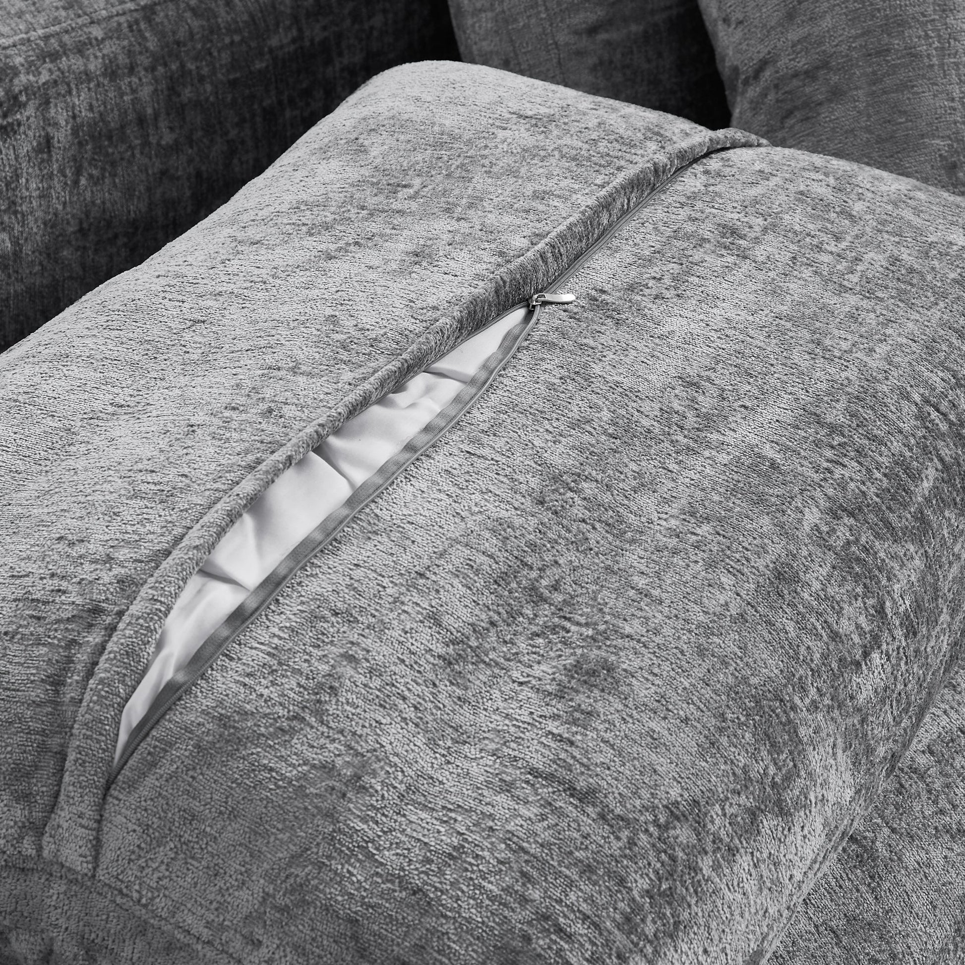 The Empress Gray Sofa Set-Gray