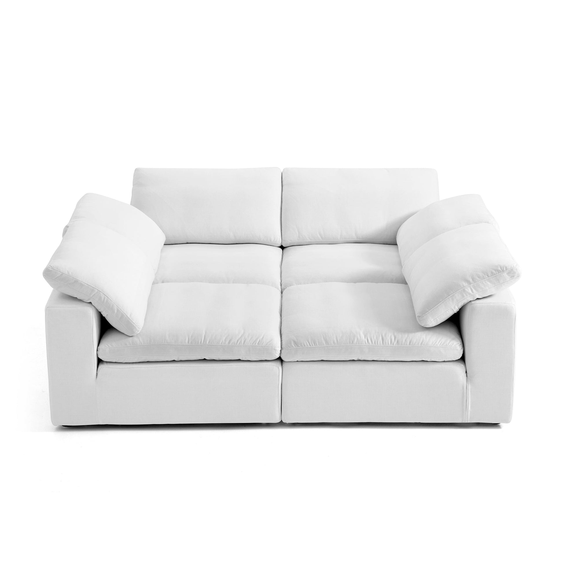 Tender Wabi Sabi Sofa Bed-White-90.6"