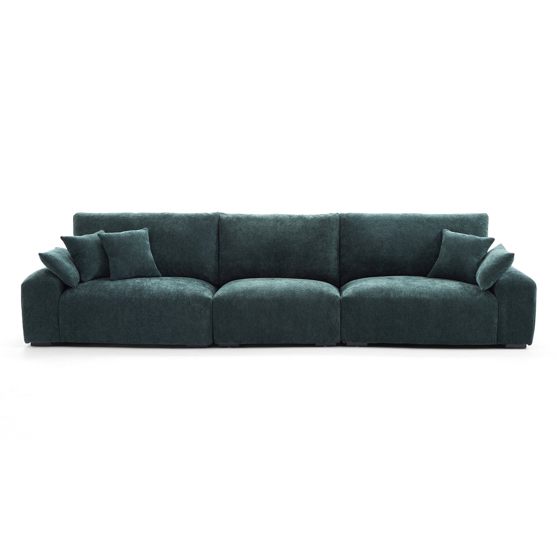 The Empress Green Sofa Set-Green-141.7″