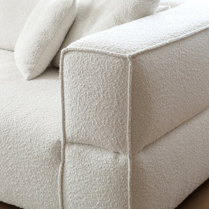 Nordic Modern Creamy Sofa-White