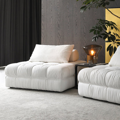 Block Modular White Sectional-White