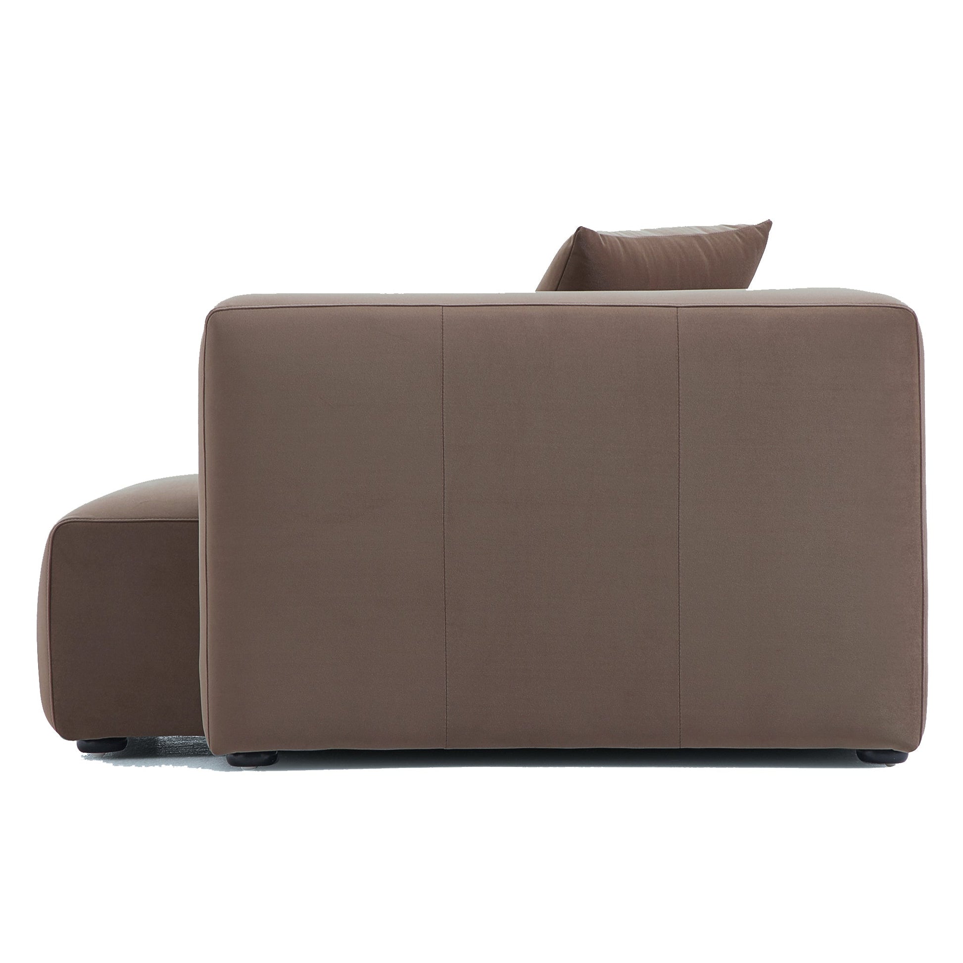 Geometry Minimalist Sectional-Brown