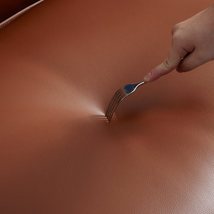 Cube Modular Brown Genuine Leather Armchair