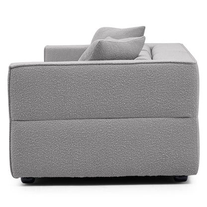 Nordic Modern Gray Sofa-Gray