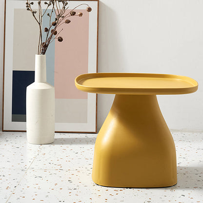 Modern Minimalist Square PP Coffee Table 1-Tier For Living Room