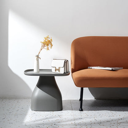 Modern Minimalist Square PP Coffee Table 1-Tier For Living Room