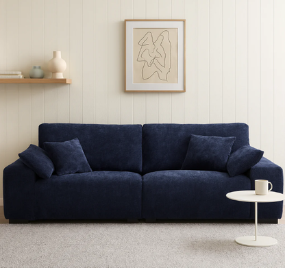 The Empress Navy Blue Sofa