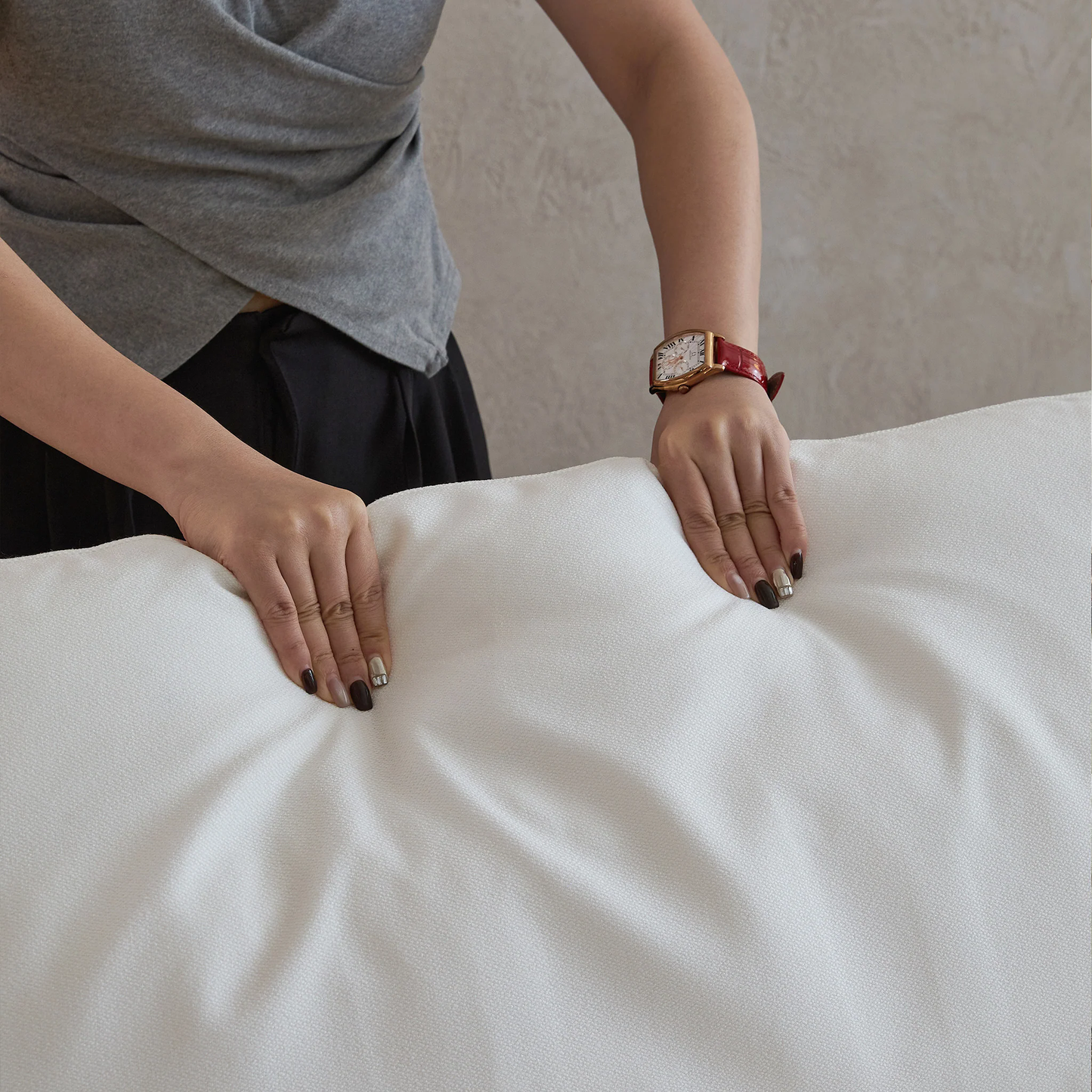 Lunna Modular L-Shaped and Ottoman Sofawhite / 160 inch l-shaped & ottoman