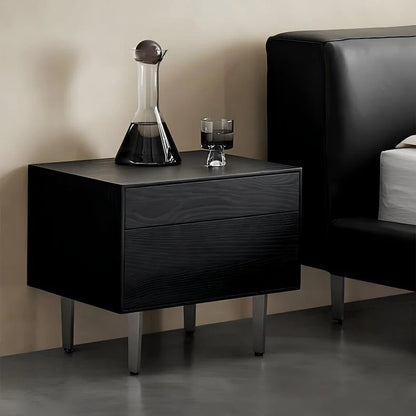 Timber Trio Wood Nightstand