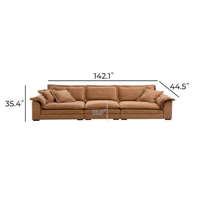 Sandwich Sofa Camel