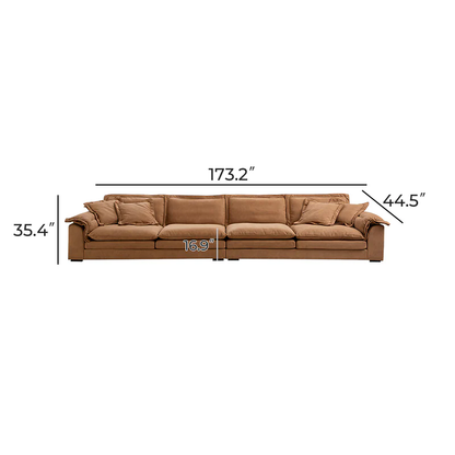 Sandwich Sofa Camel