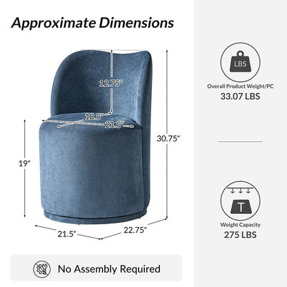 Fully Upholstered Modern Dining Chair