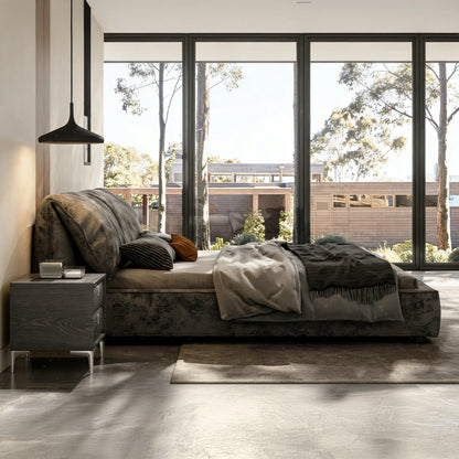 Belo Upholstered Elephant Ear Bed