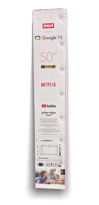 RCA 50" (4K) UHD Smart LED TV (TC-LE50K-GO2401) Google TV