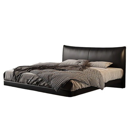 Isamari Leather Floating Bed