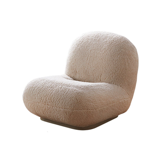 Puff Cream Accent Chair-hidden