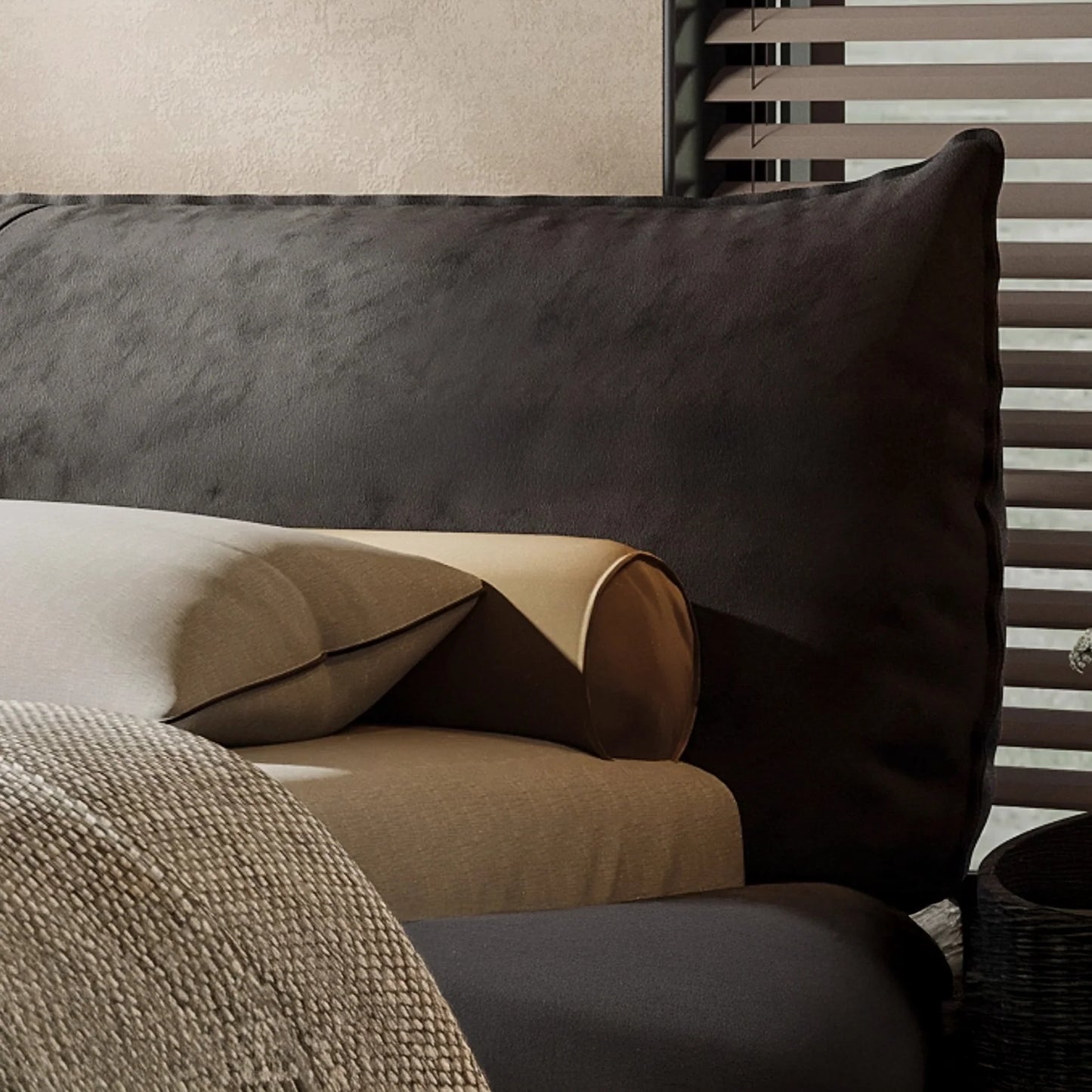 Paris Upholstered Platform Bed
